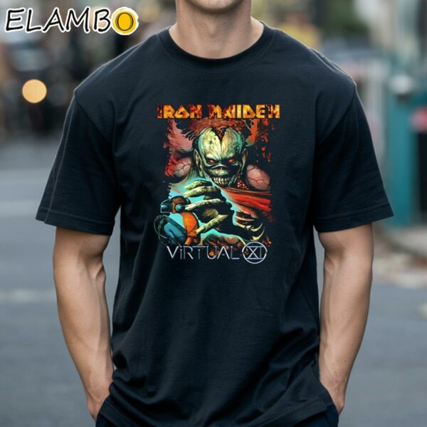 Iron Maiden Virtual XI Shirt Iron Maiden Rock Band Black Shirts 18