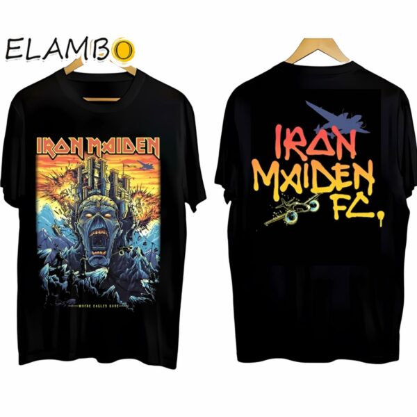 Iron Maiden Where Eagles Dare Shirt Iron Maiden Merch Fans GIfts Printed Printed
