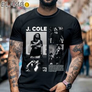 J Cole Blur Tour 2024 Vintage 90S Graphic Style Shirt Black Shirt 6