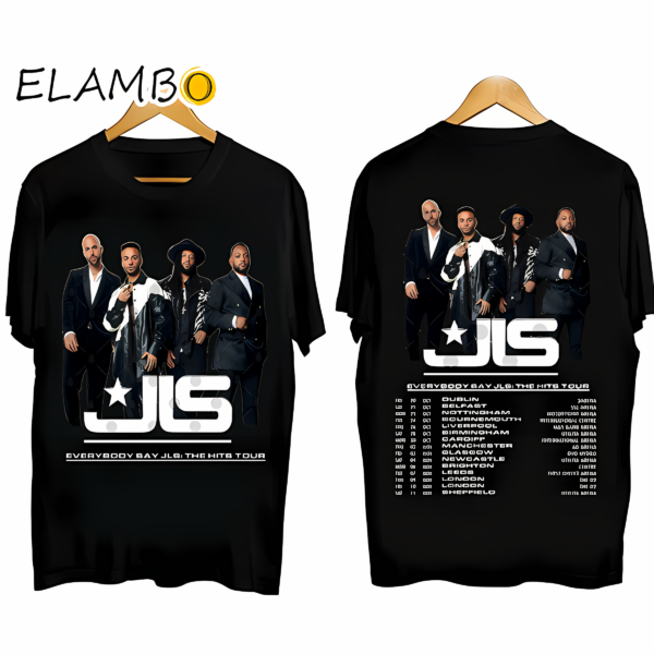 JLS Band Everybody Say JLS Hit The Tour Shirt For Fan