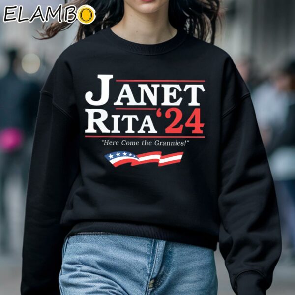 Janet And Rita for President 2024 Shirt Sweatshirt 5