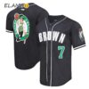 Jaylen Brown Boston Celtics Pro Standard Capsule Player Baseball Jersey Printed Thumb