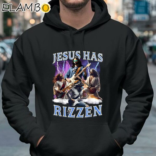 Jesus Has Rizzen Rock Star Shirt Hoodie 37