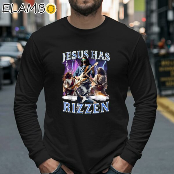 Jesus Has Rizzen Rock Star Shirt Longsleeve 40