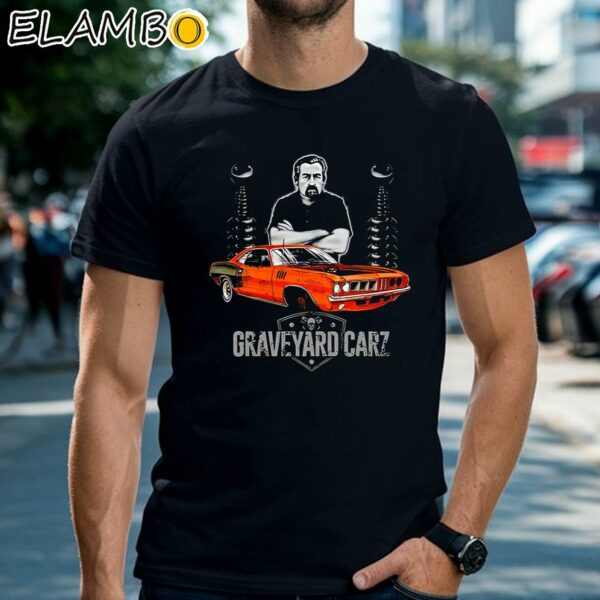 Johny Rockstar Graveyard Carz Shirt Black Shirts Shirt