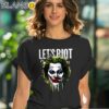 Joker Lets Riot Shirt Horror Movies Black Shirt 41
