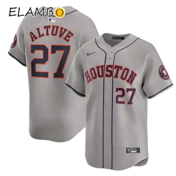 Jose Altuve Houston Astros Nike Away Player Jersey Printed Thumb