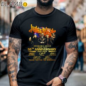 Judas Priest Invincible Shield Tour 2024 55th Anniversary 1969 2024 Thank You For The Memories Shirt Black Shirt 6