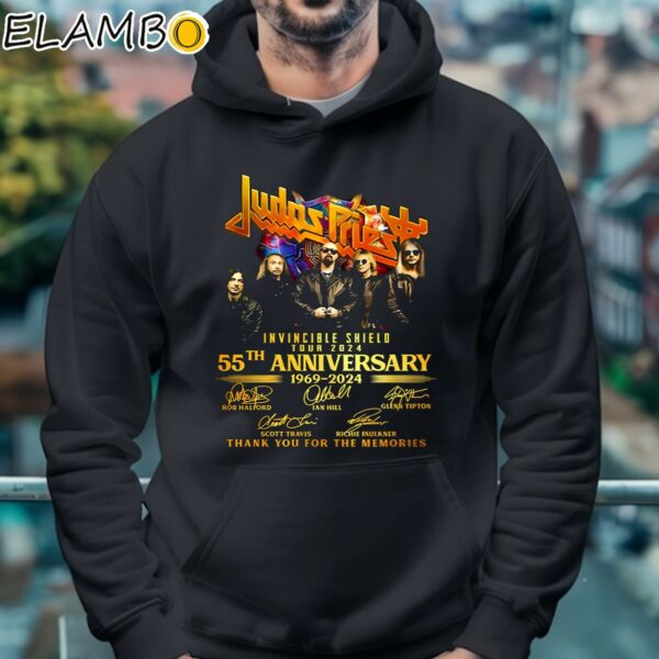Judas Priest Invincible Shield Tour 2024 55th Anniversary 1969 2024 Thank You For The Memories Shirt Hoodie 4