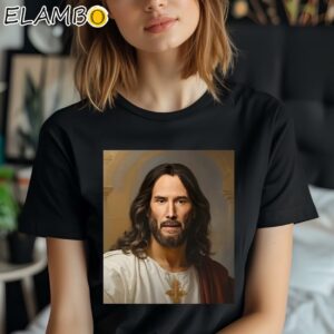 Keanu Reeves Christ Shirt Black Shirt Shirt