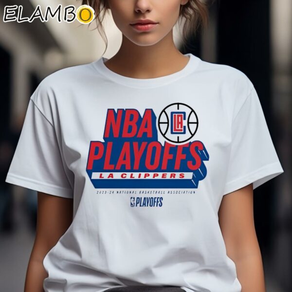 LA Clippers 2024 NBA Playoffs Defensive Stance shirt 2 Shirts 7
