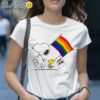LGBT Snoopy And Woodstock With Pride Flag Shirt 1 Shirt 28