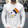 LGBT Snoopy And Woodstock With Pride Flag Shirt Longsleeve 39