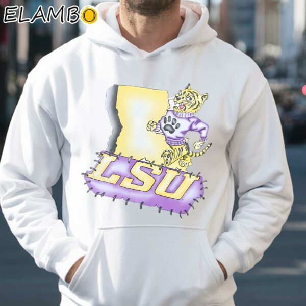 LSU Tigers Cactus Jack Travis Scott Collab With Fanatics Mitchell And Ness Jack Goes Back Collection Shirt Hoodie 35