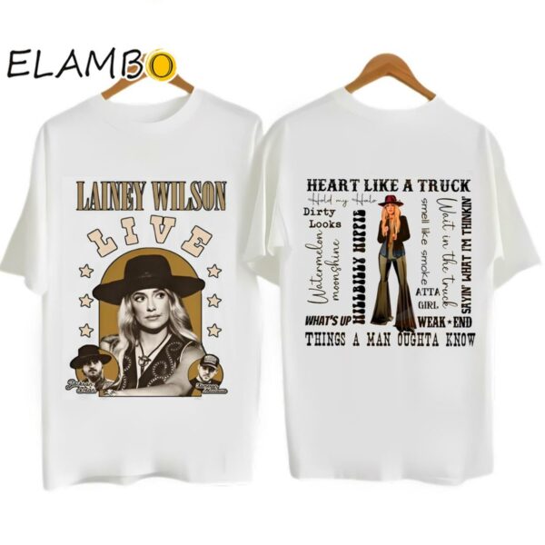 Lainey Wilson Heart Like A Truck 2024 Tour Shirt Printed Printed
