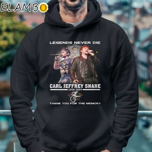 Legends Never Die Carl Jeffrey Snare 1959 2024 Thank You For The Memory T Shirt Hoodie 4