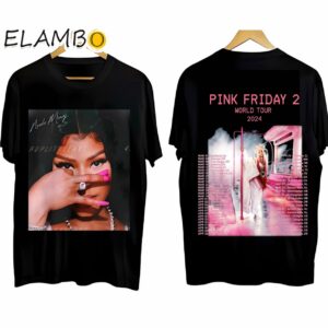 Limited Nicki Minaj Pink Friday 2 Tour Shirt Nicki Minaj Concert Printed Printed