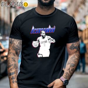 Los Angeles Clippers Kawhi Leonard Number 2 Professional Player Shirt Black Shirt 6
