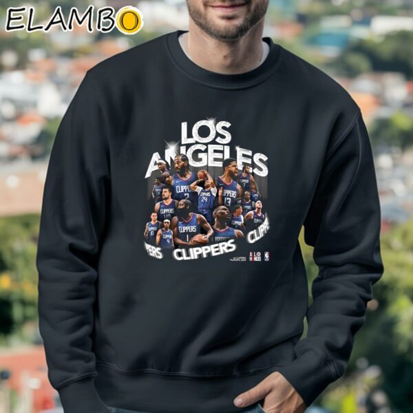 Los Angeles Clippers Playoffs 2024 ALL Hands Roster Shirt Sweatshirt 3