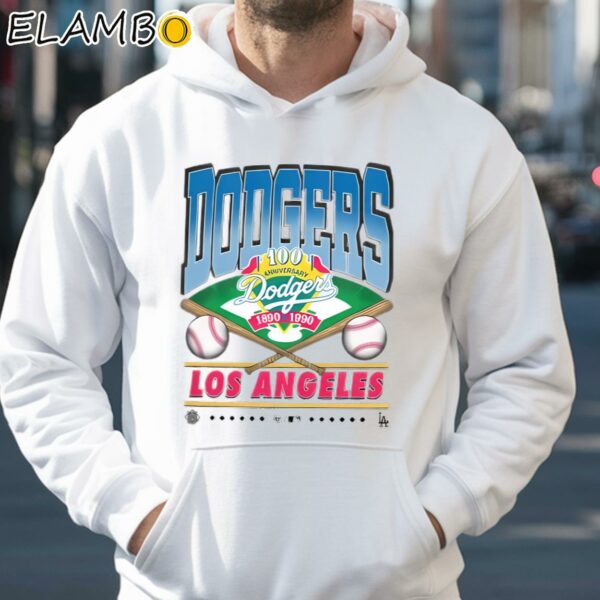 Los Angeles Dodgers 100 Anniversary 1890 1990 Shirt Hoodie 35