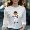 Los Angeles Dodgers Showtime Bear Shirt Longsleeve Women Long Sleevee