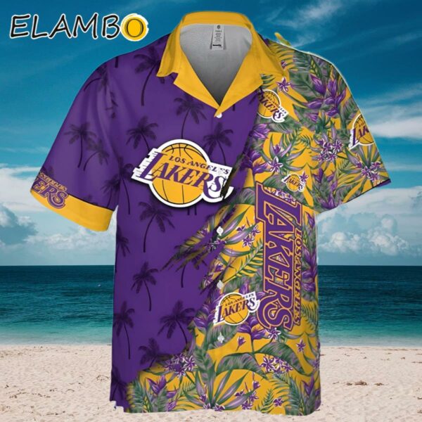 Los Angeles Lakers National Basketball Association Hawaiian Shirt Aloha Shirt Aloha Shirt