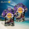 Los Angeles Lakers Summer With Baby Groot Basketball Association Hawaiian Shirt Hawaiian Hawaiian