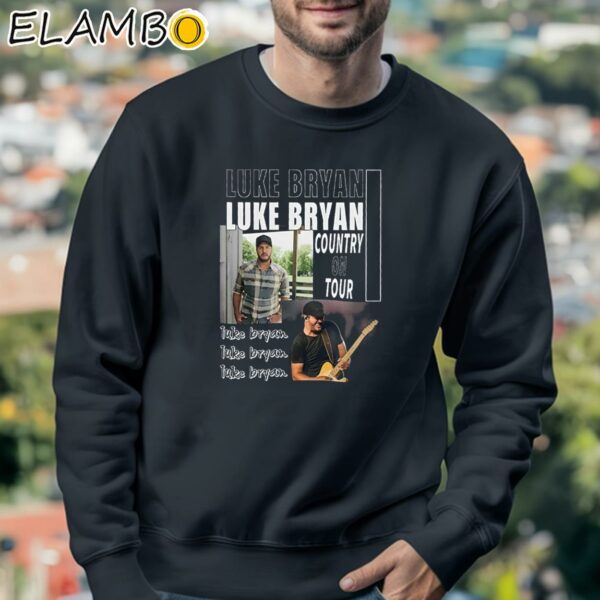 Luke Bryan Vintage Country on Tour Tracklist Shirt Luke Bryan Concert Sweatshirt 3