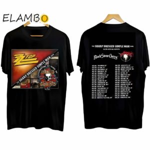 Lynyrd Skynyrd ZZ Top Sharp Dressed Simple Man US Tour 2024 Shirt