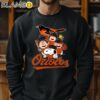 MLB Baltimore Orioles Snoopy Charlie Brown Woodstock Peanuts Shirt Sweatshirt 11