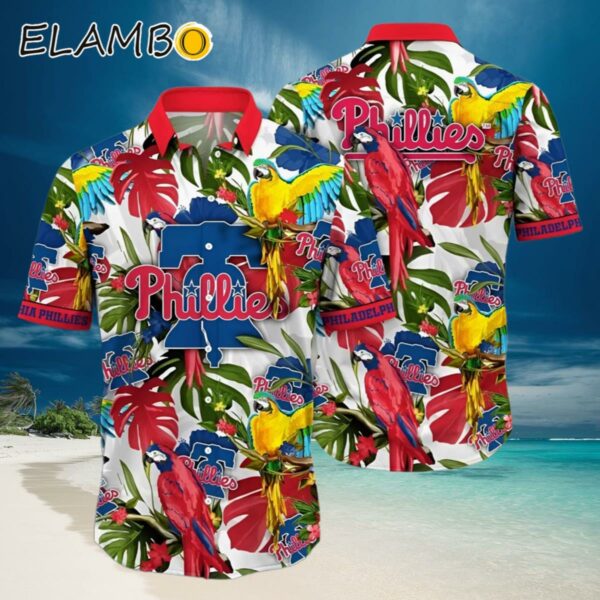 MLB Philadelphia Phillies Flower Tropical Summer Hawaiian Shirt Hawaiian Hawaiian