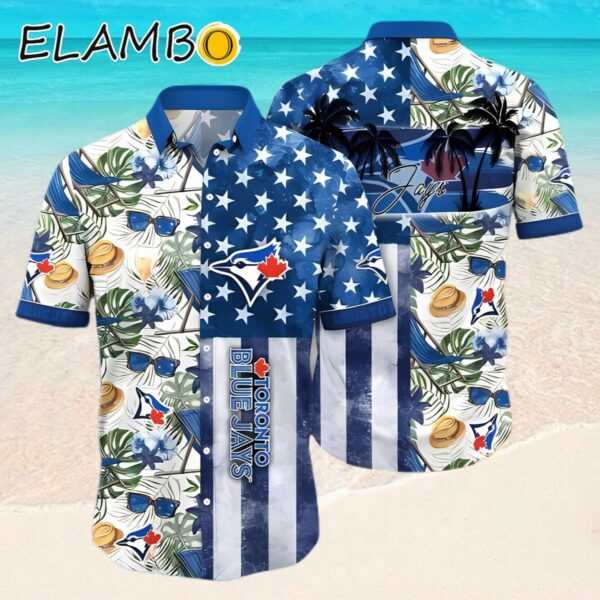 MLB Toronto Blue Jays Hawaiian Shirt Flower Home Run Threads For Fans Hawaaian Shirt Hawaaian Shirt