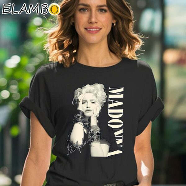 Madonna Singer Shirt Music Lovers Gifts Black Shirt 41