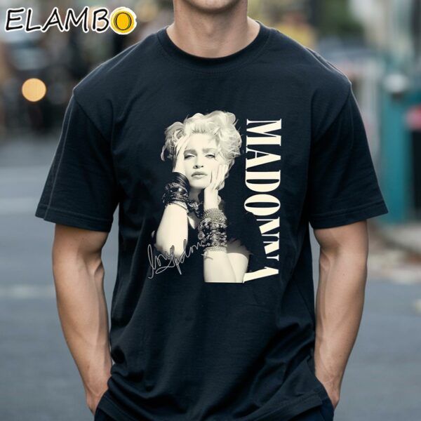 Madonna Singer Shirt Music Lovers Gifts Black Shirts 18