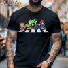 Mario Beatles Shirt Funny Black Shirt 6