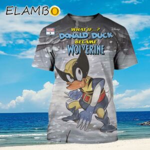 Marvel Disney What If Donald Duck Became Wolverine 3D Shirt Aloha Shirt Aloha Shirt