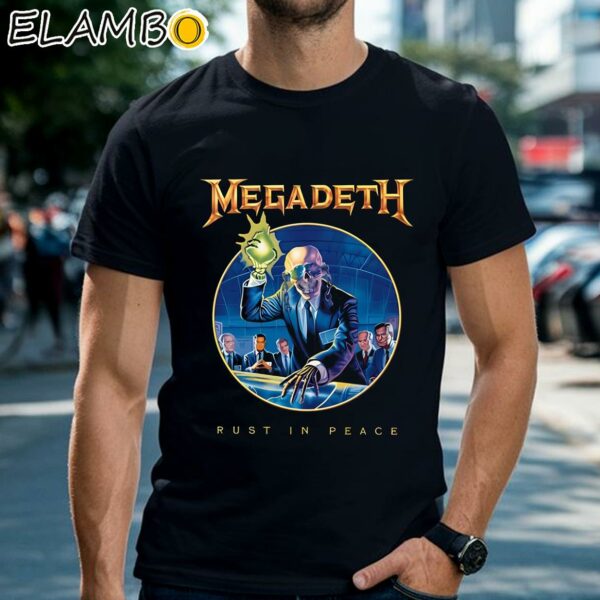Megadeth Rust In Peace Anniversary Tour Shirt Black Shirts Shirt
