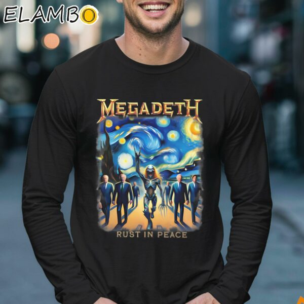Megadeth Rust In Peace Van Gogh Shirt Longsleeve 17