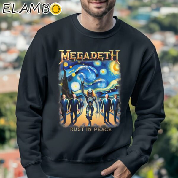 Megadeth Rust In Peace Van Gogh Shirt Sweatshirt 3