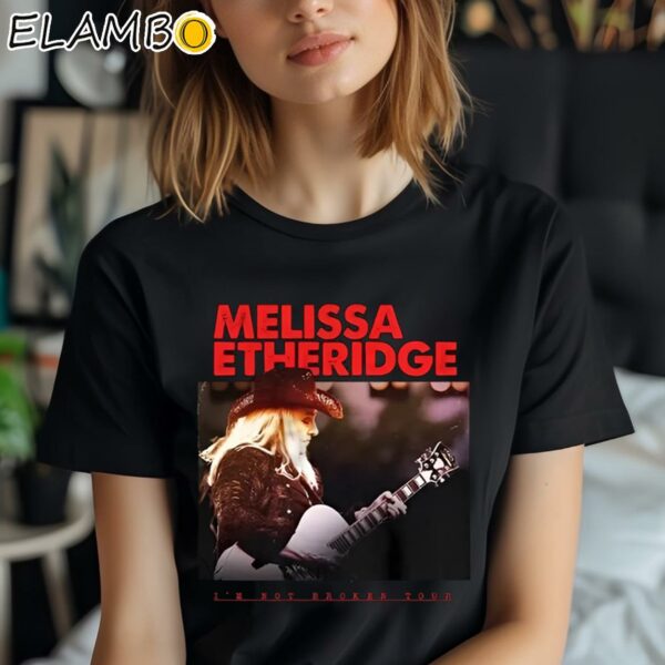Melissa Etheridge I M Not Broken Tour T Shirt Concert Music Black Shirt Shirt