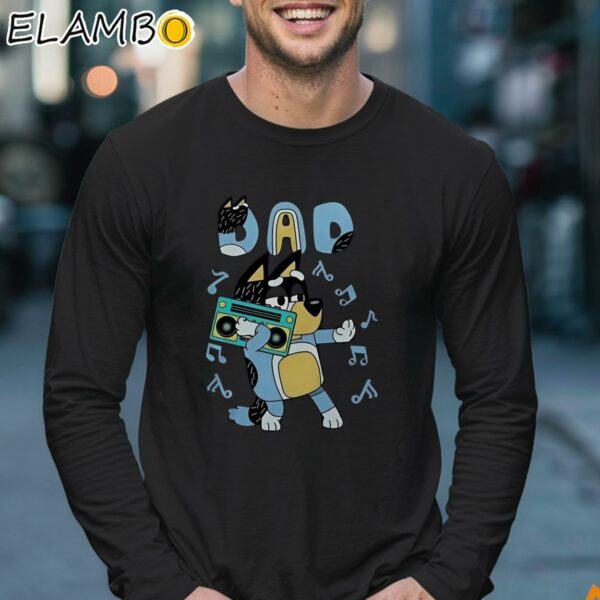 Mens Bluey Dad Shirt Fathers Day Gifts Longsleeve 17