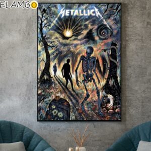Metallica 72 Season Sleep Walk My Life Away By Zeb Love Home Decor Poster Printed Printed