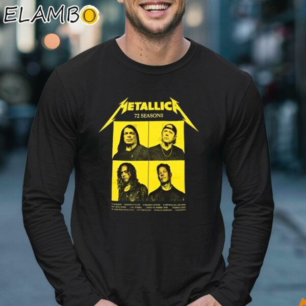 Metallica 72 Seasons Four Faces Shirt Longsleeve 17