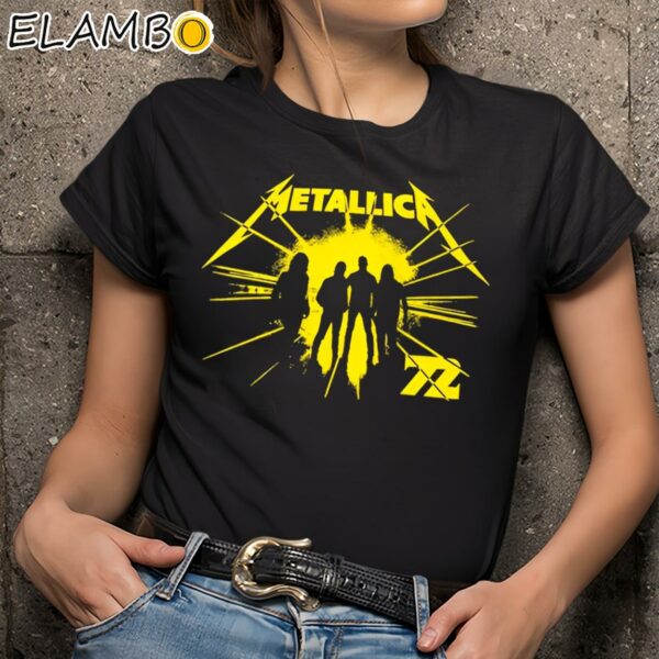 Metallica 72 Seasons Strobe Mineral Shirt Black Shirts 9