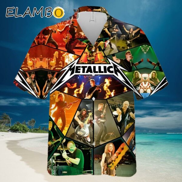 Metallica Fade To Black Tour Moment Picture Hawaiian Shirt Hawaiian Hawaiian