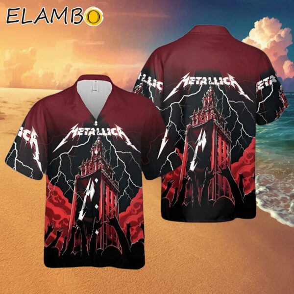 Metallica Miami Concert Hawaiian Shirt Summer Beach Hawaaian Shirt Hawaaian Shirt