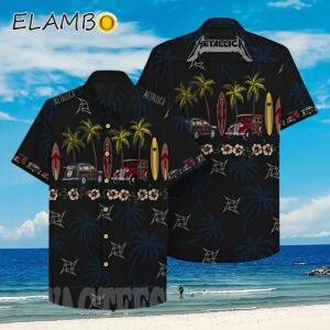 Metallica New Style Summer Hawaiian Shirt Black Hawaiian Shirt Aloha Shirt Aloha Shirt