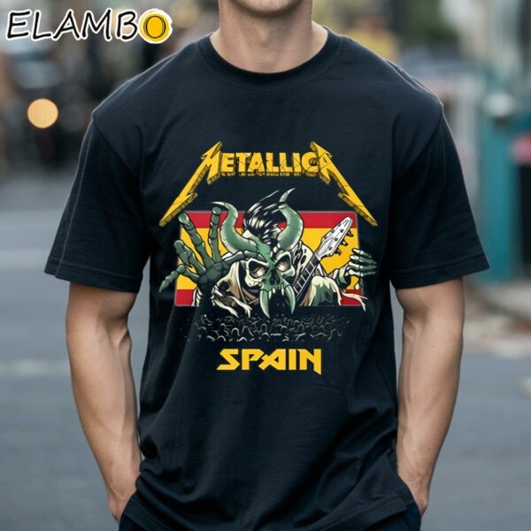 Metallica Spain 2024 Tour Music Shirt