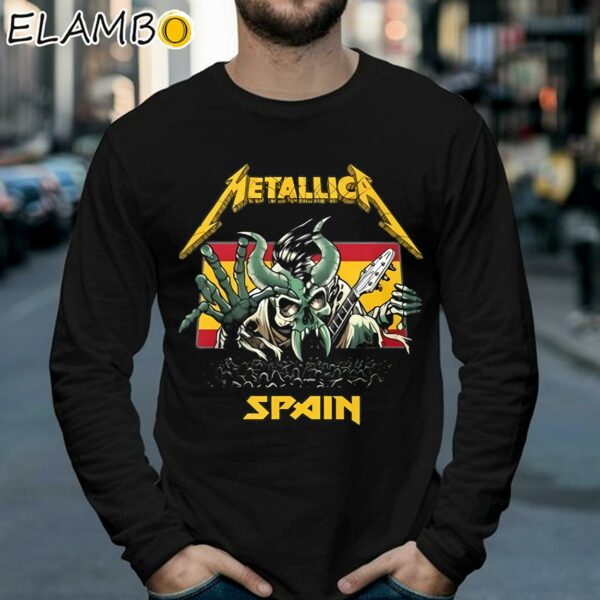 Metallica Spain 2024 Tour Music Shirt Longsleeve 39