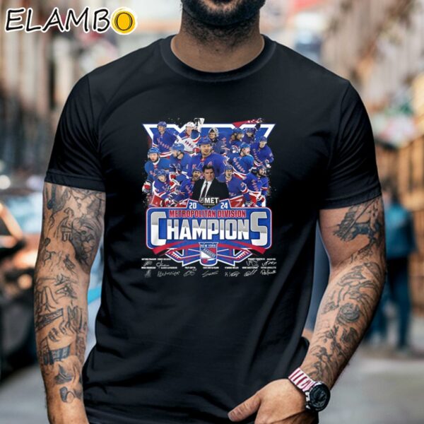 Metropolitan Division Champions 2024 Vancouver Canucks Shirt Black Shirt 6